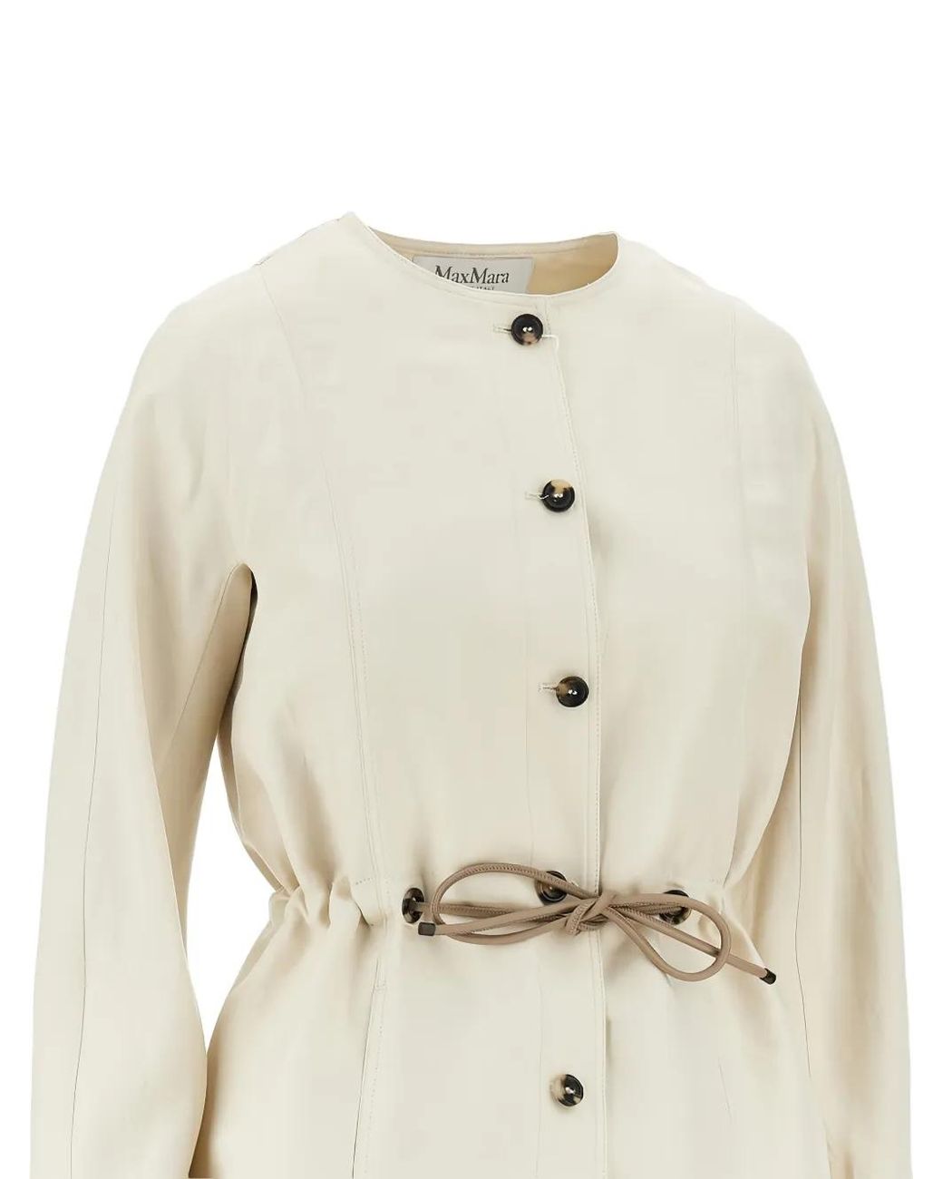 Max Mara White Jacket Mxmcarez