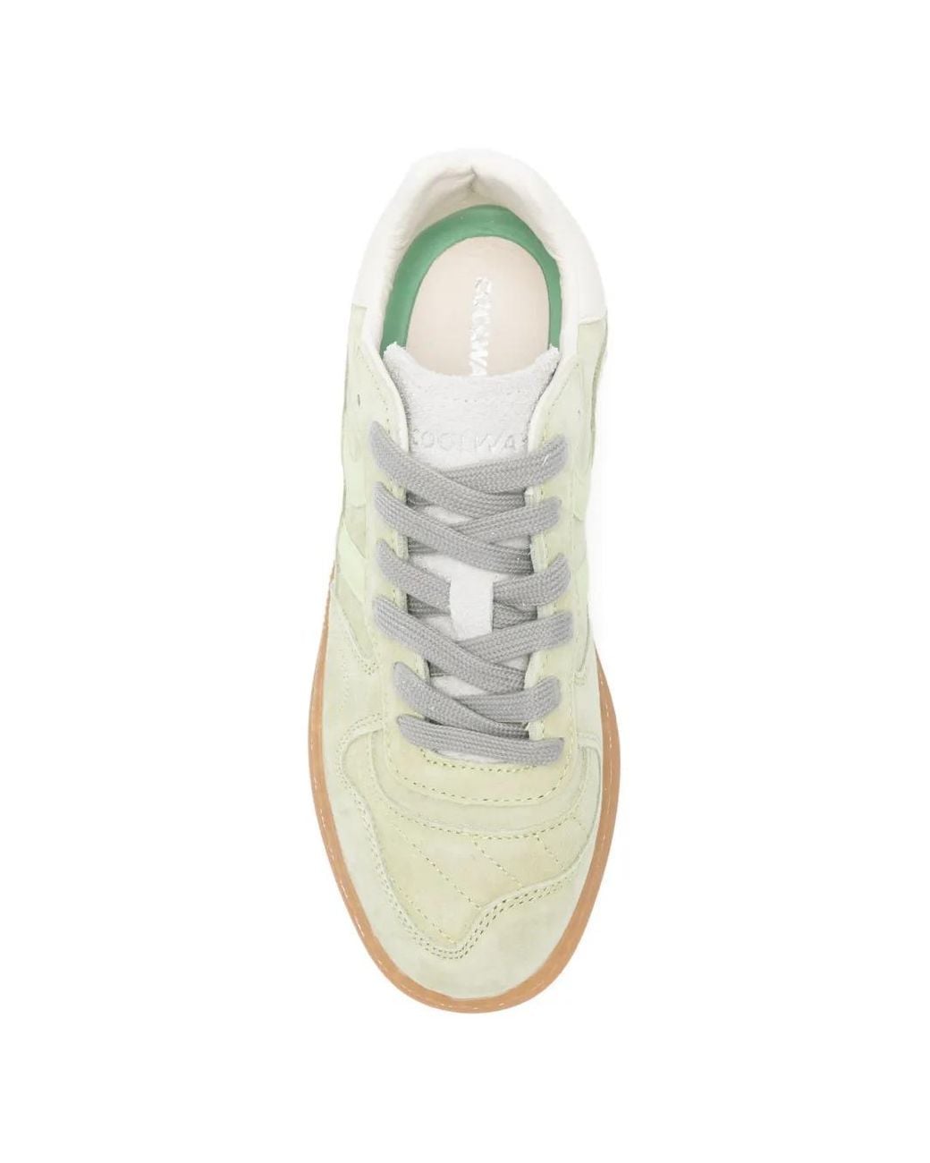 Coolway White Goal Suede Sneakers