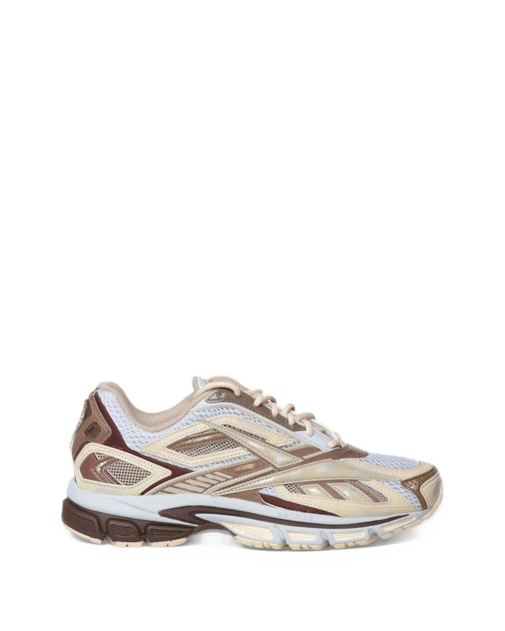 Reebok White Premier Road Ultra Leather Panelled Mesh Sneakers