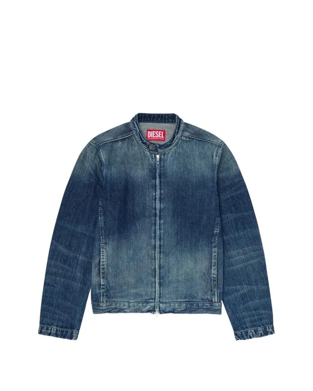 DIESEL Blue D-Glory-Fsj Denim Jacket for men
