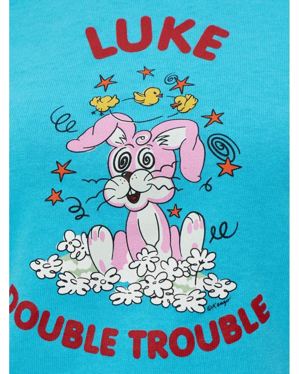 T-Shirt À Imprimé Graphique KENZO en coloris Blue