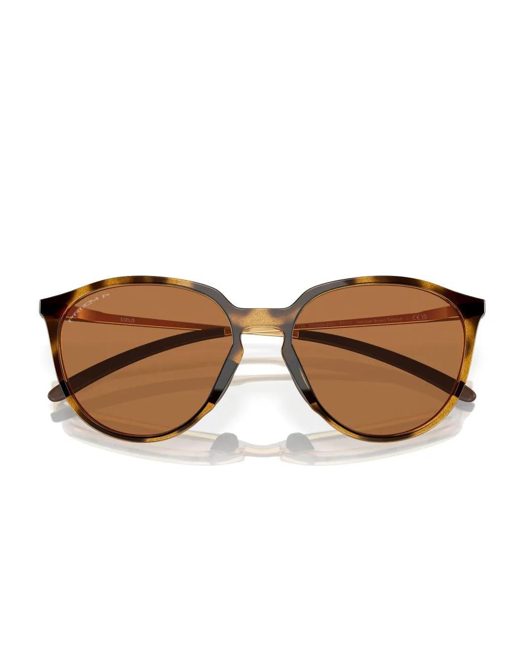 Oakley Brown Round-Frame Sunglasses