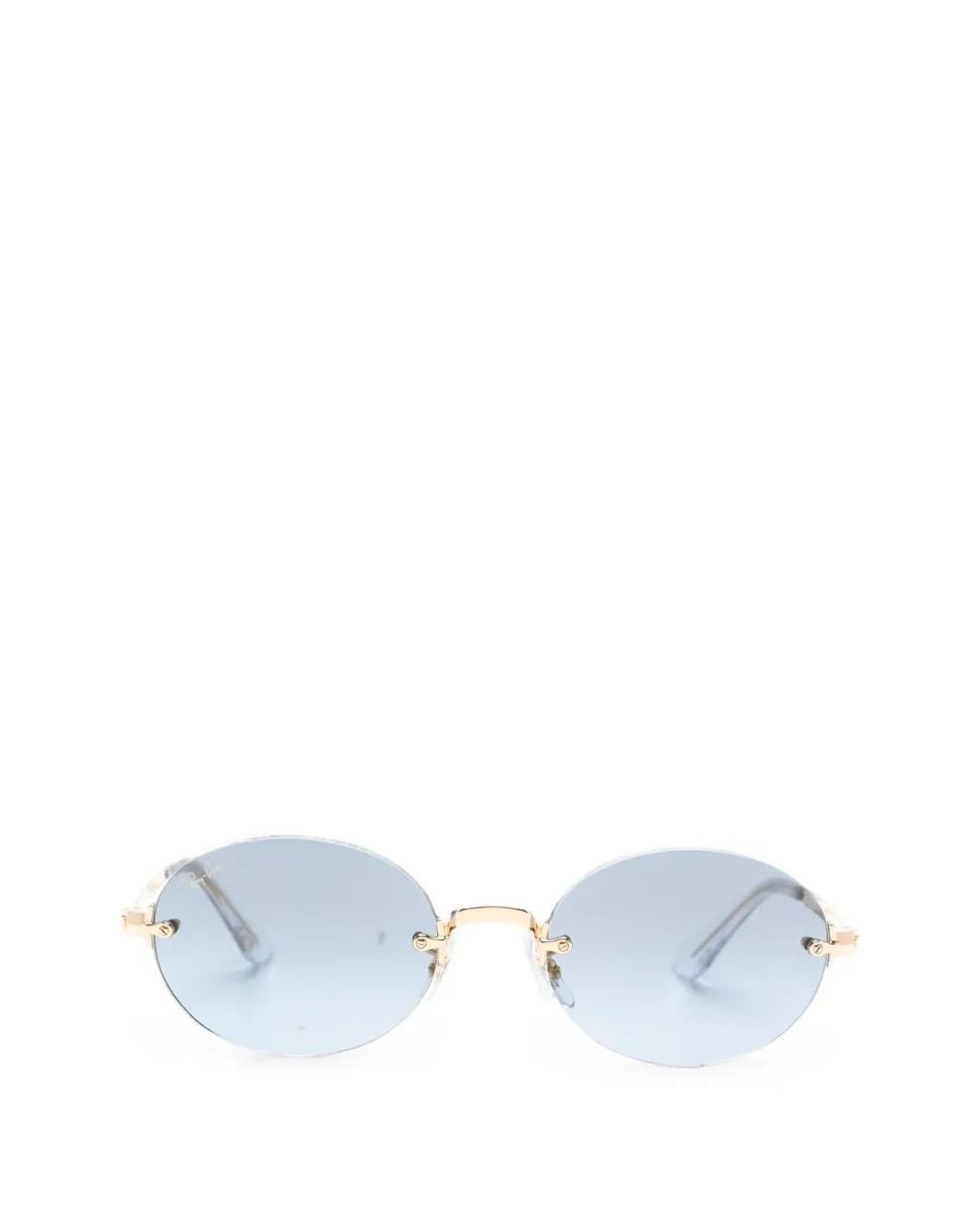Ray-Ban Blue X A$Ap Rocky Oval-Frame Sunglasses