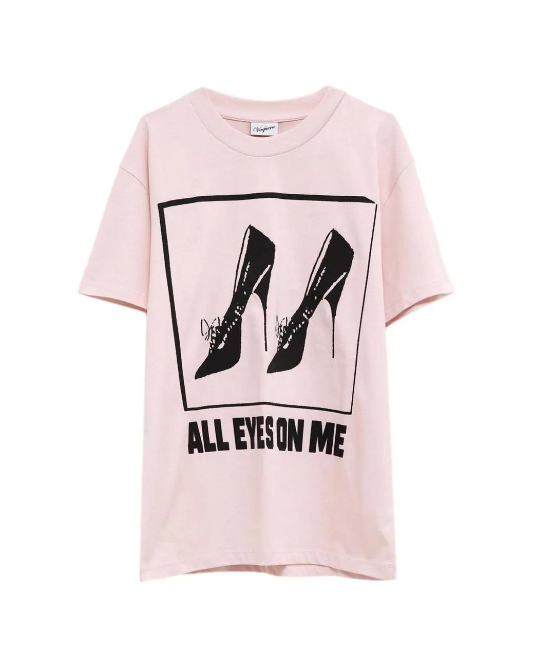 VAQUERA Pink All Eyes On Me Graphic-Print T-Shirt