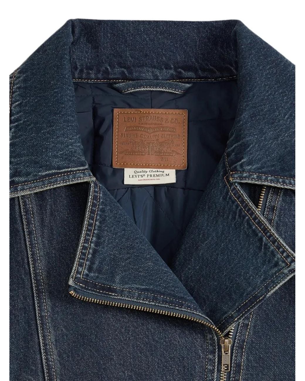 Levi's Blue Belted Denim Jacket