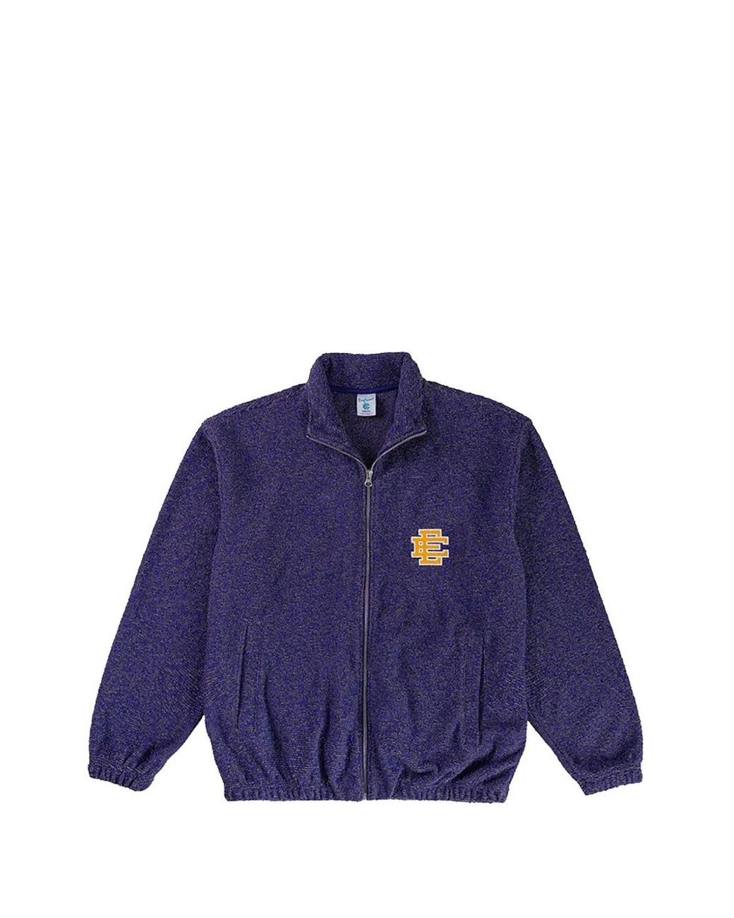 Eric Emanuel Blue Zip-Up Sweater for men