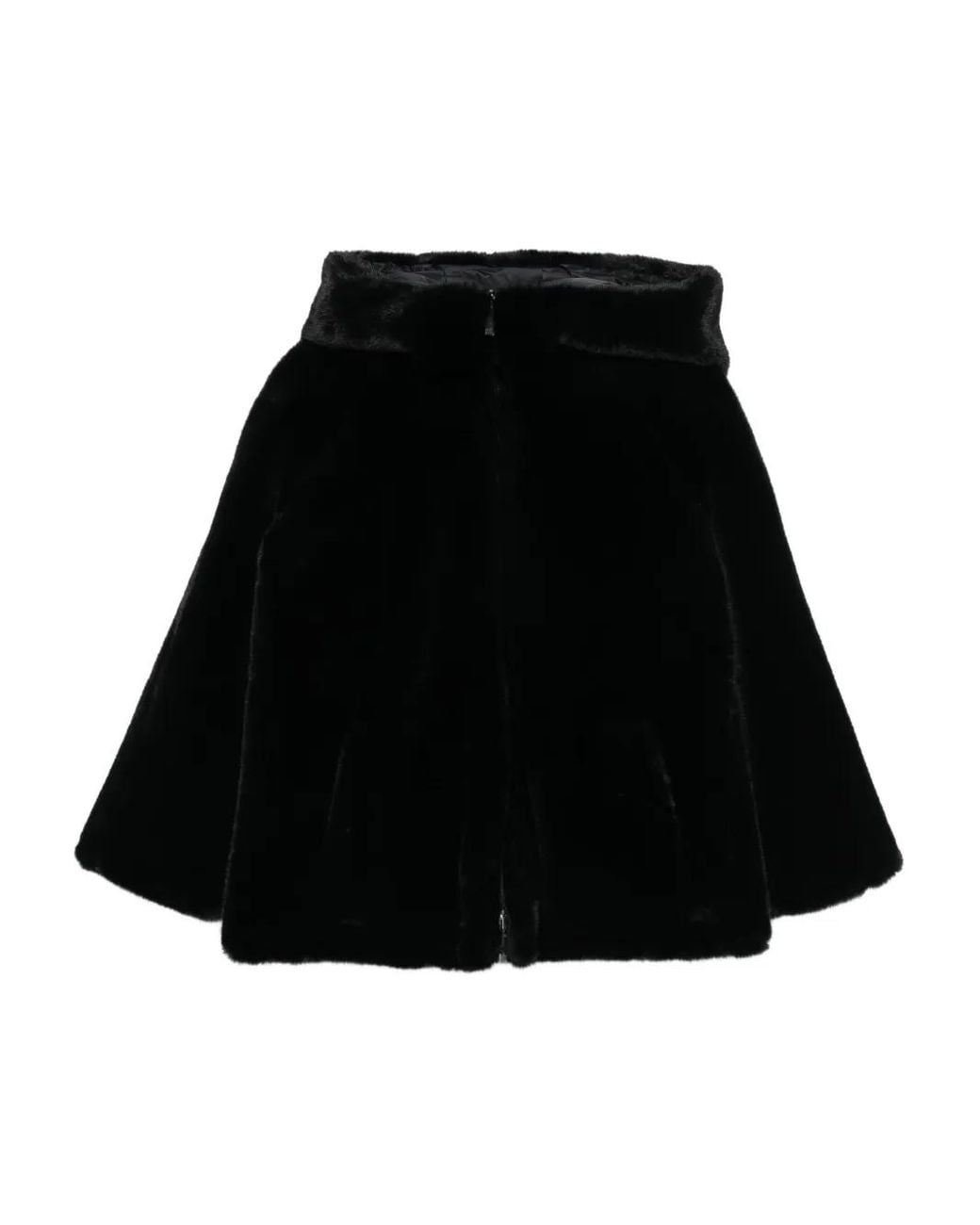 Emporio Armani Black Faux Fur & Shearling Jackets