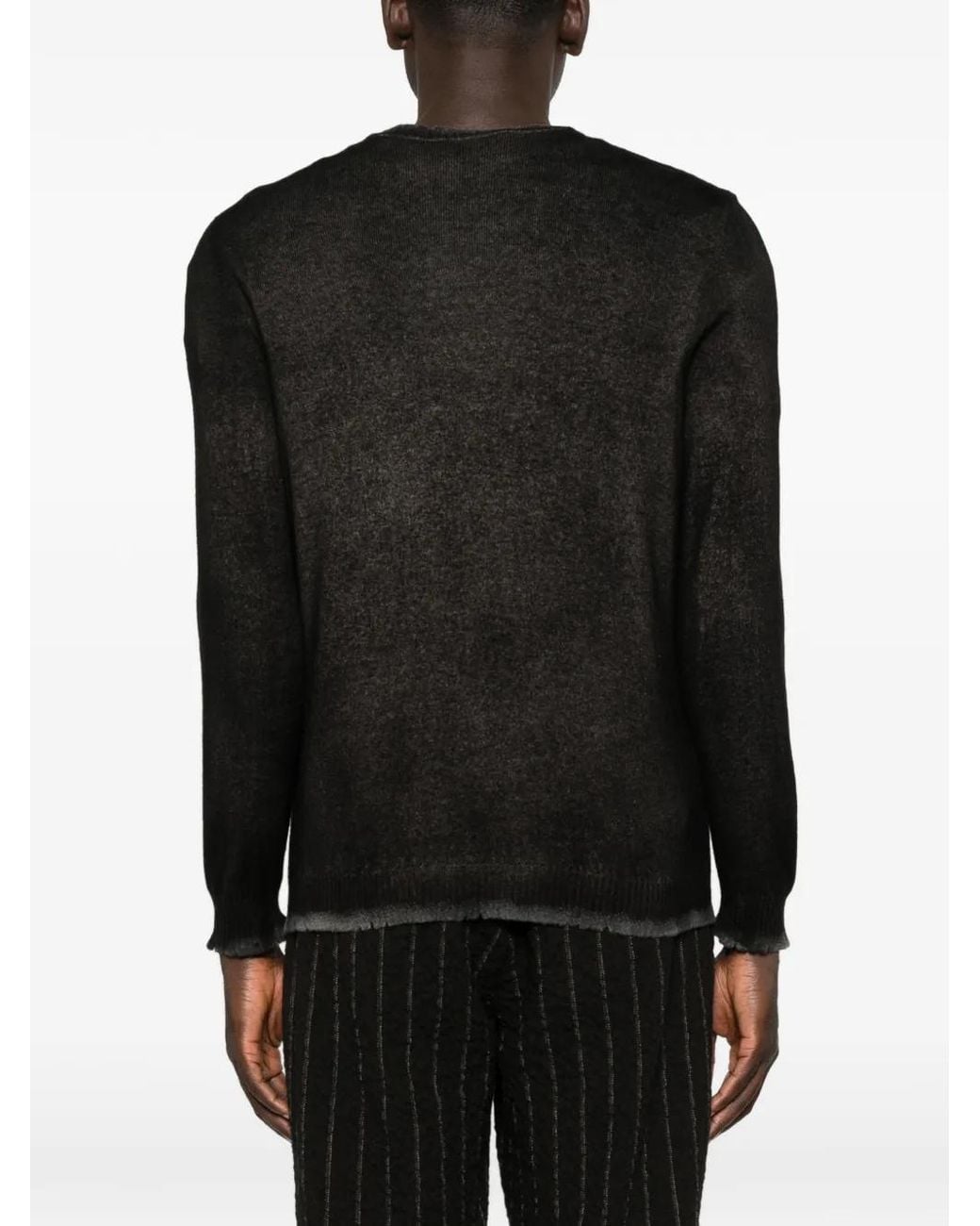 Avant Toi Black Pull À Col V for men