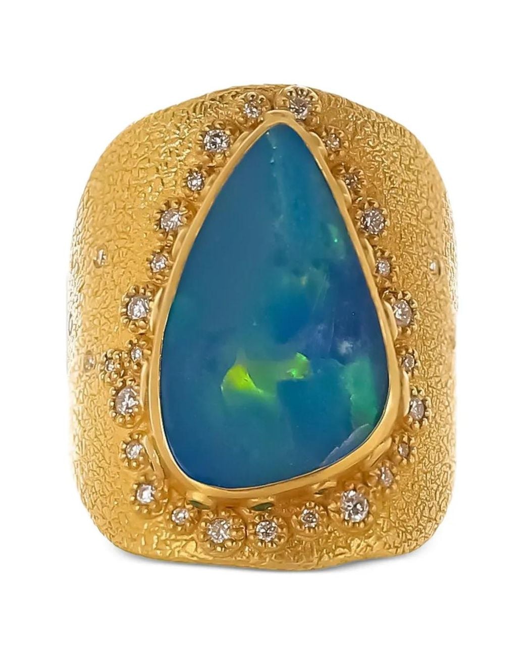 Coomi Blue Multi-Stone Ring