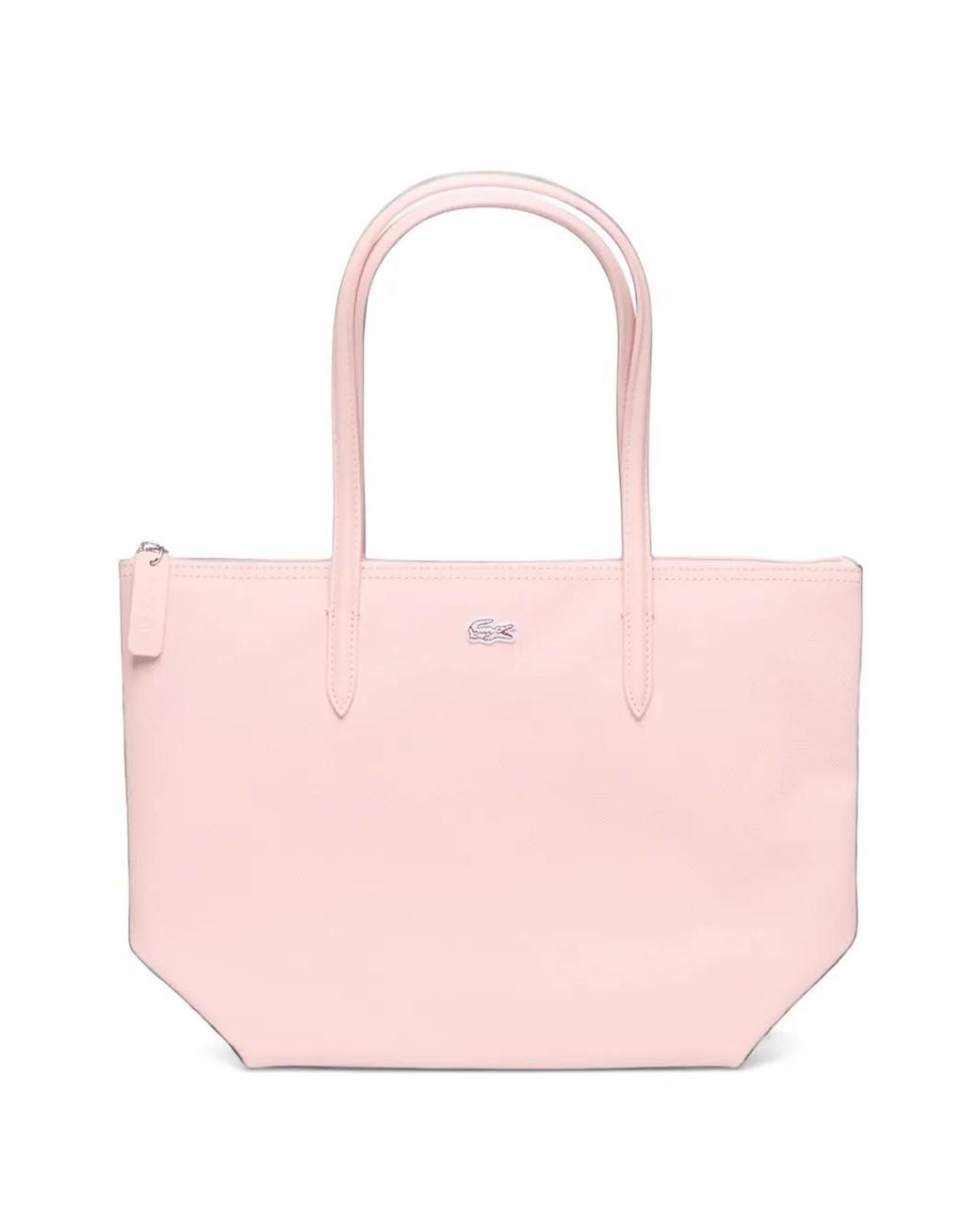 Lacoste Pink Small L.12.12 Concept Tote