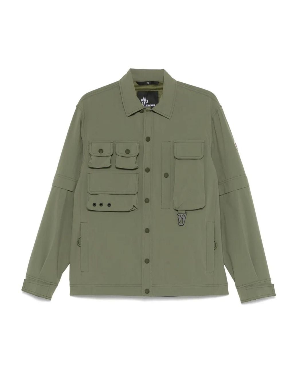 Moncler Tatra Shirtjack in het Green voor heren