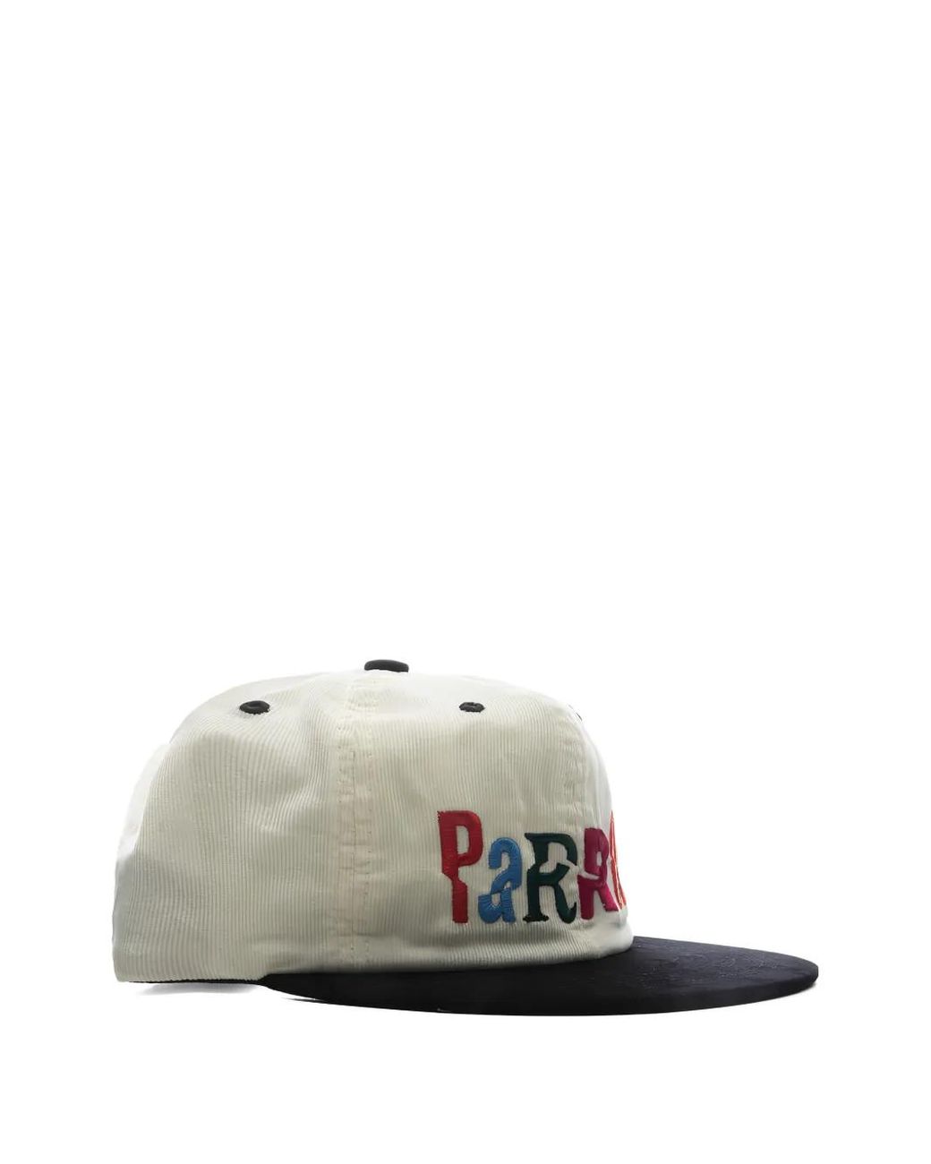 by Parra Gray Error Logo Panel Hat for men