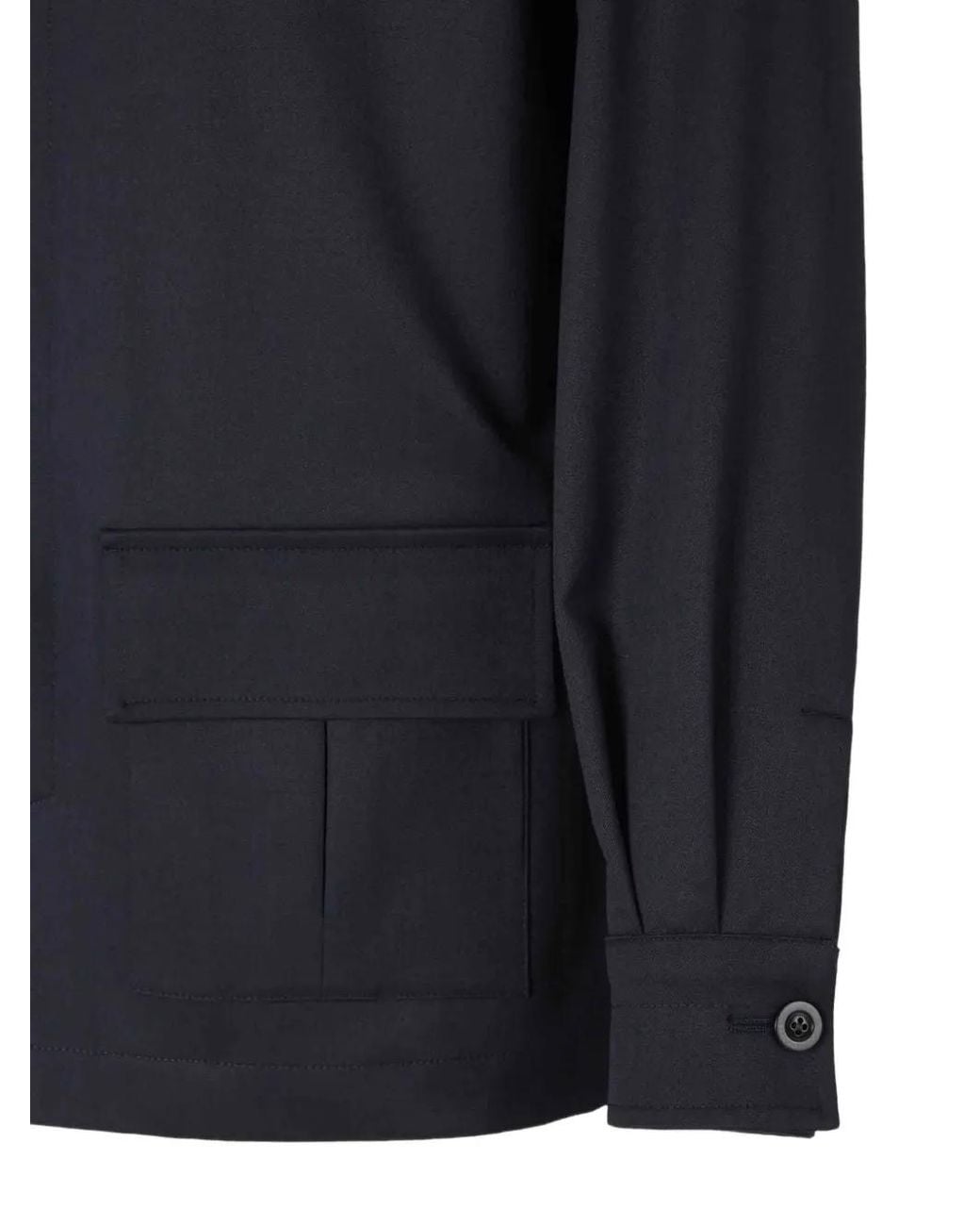 Boglioli Blue Pleated-Detail Flap-Pocket Suit for men