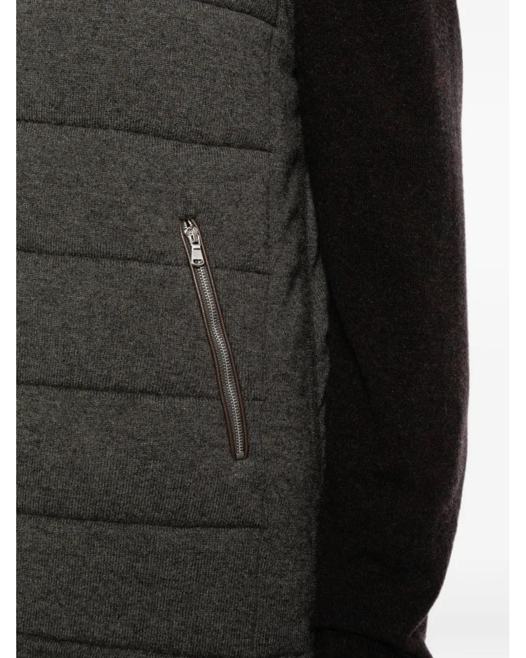 Chaleco Mall N.Peal Cashmere de hombre de color Black
