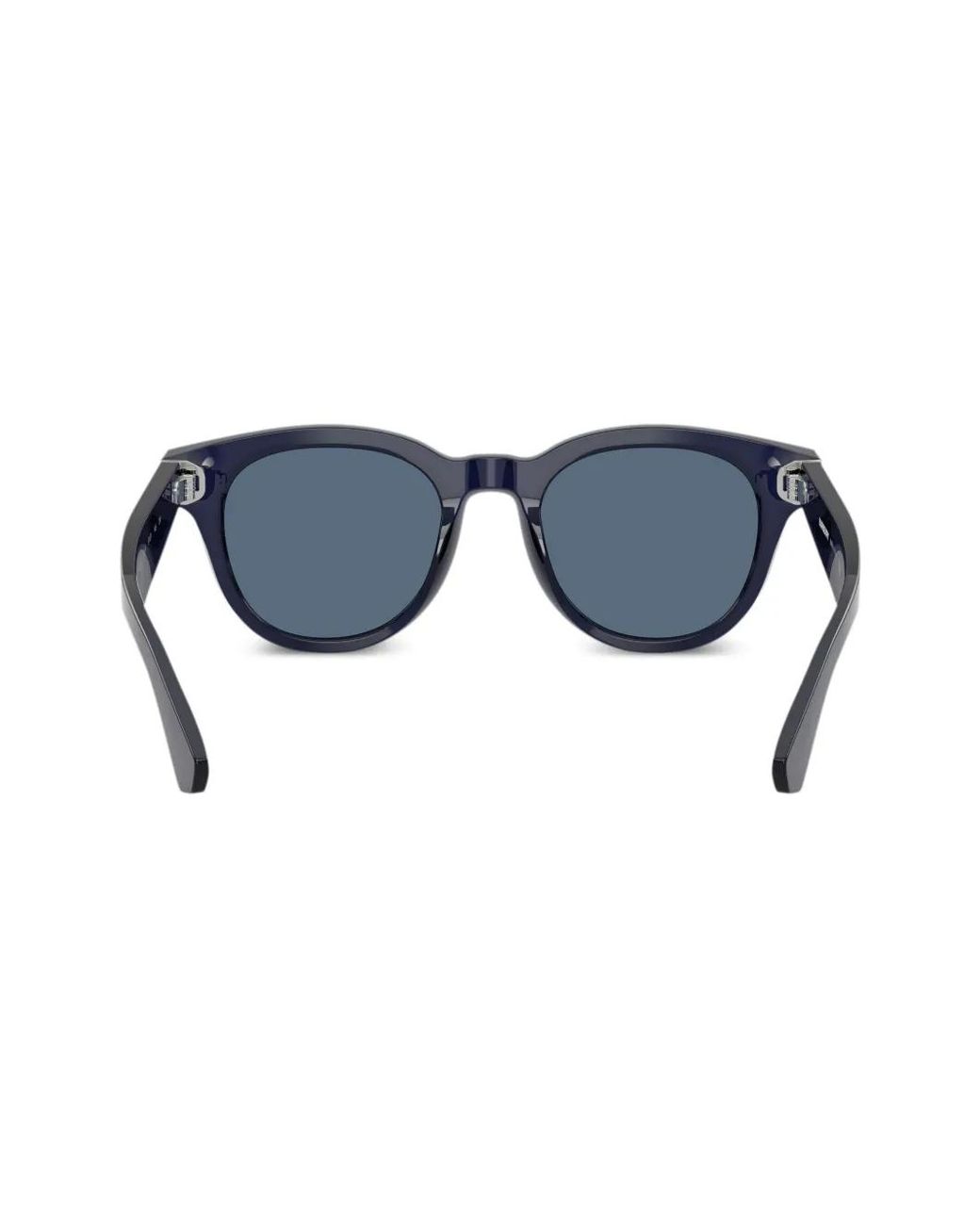 Burberry Blue Round-Frame Sunglasses for men