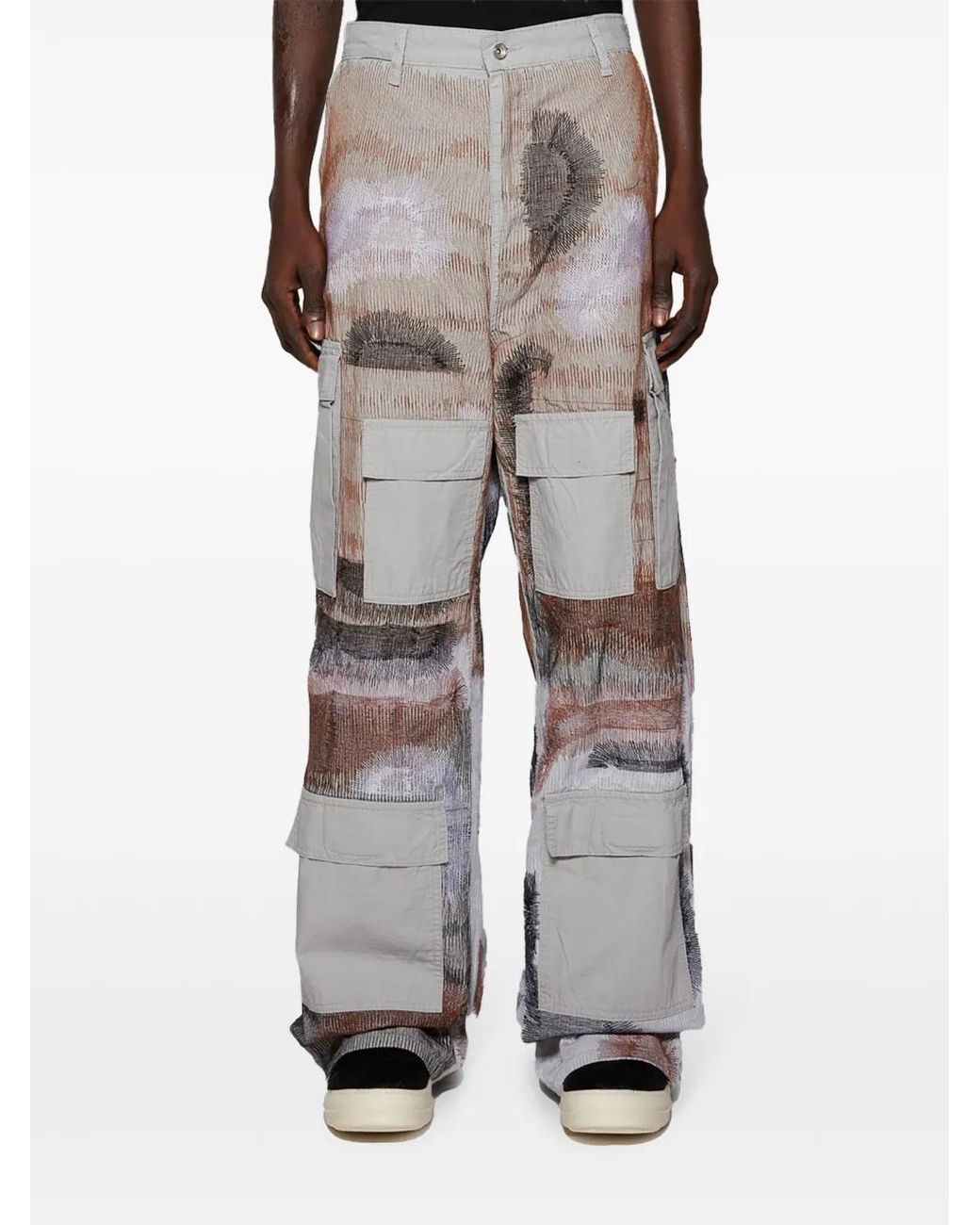 Who Decides War Gray Darning Trousers for men