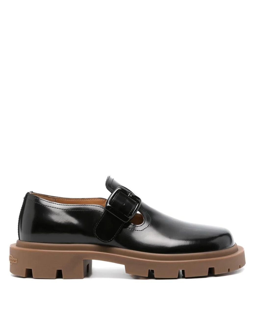 Maison Margiela Brown Ivy Leather Loafers