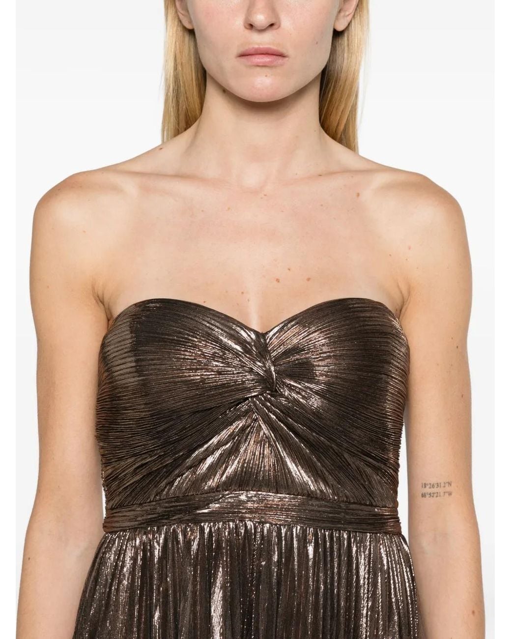 retroféte Natural Serita Gown
