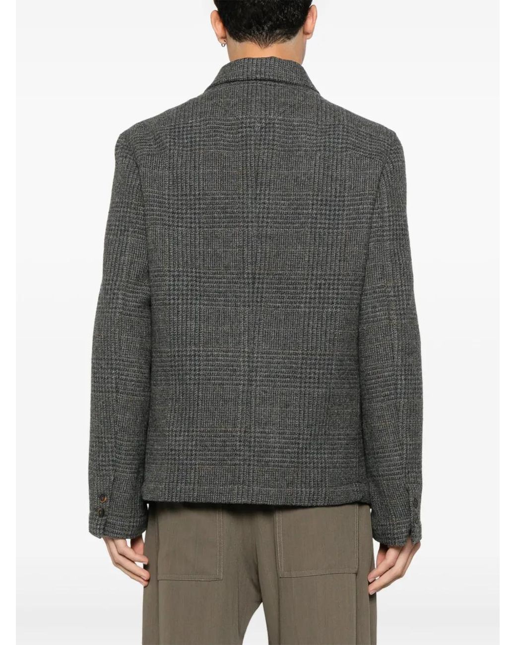 Forme D'expression Gray Postman Jacket for men