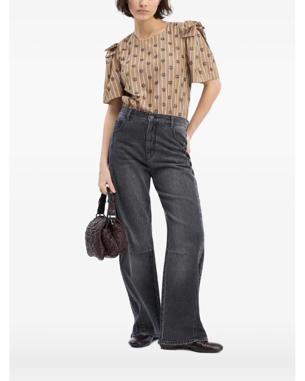 Munthe Blue Vapouri Blouse