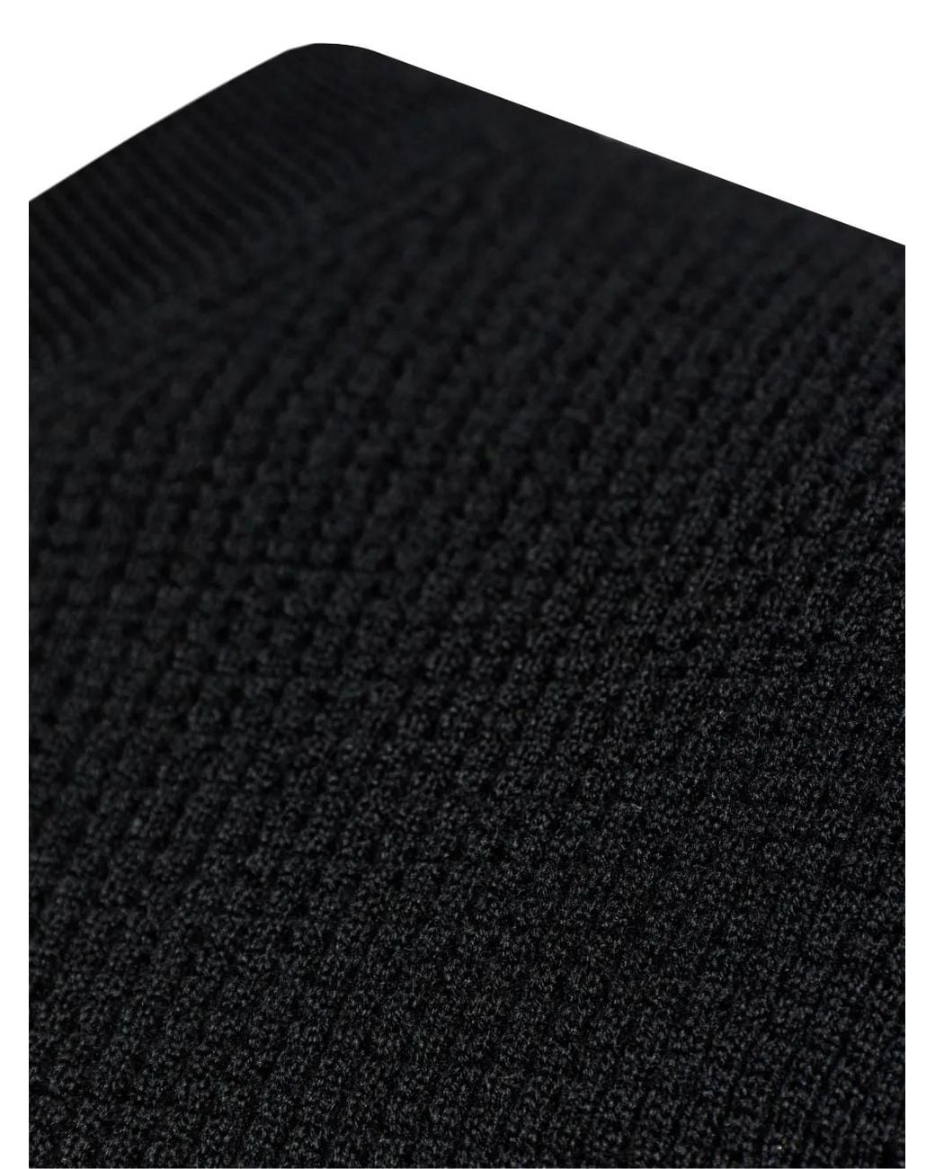 Studio Nicholson Black Pull À Col Ras De Cou for men