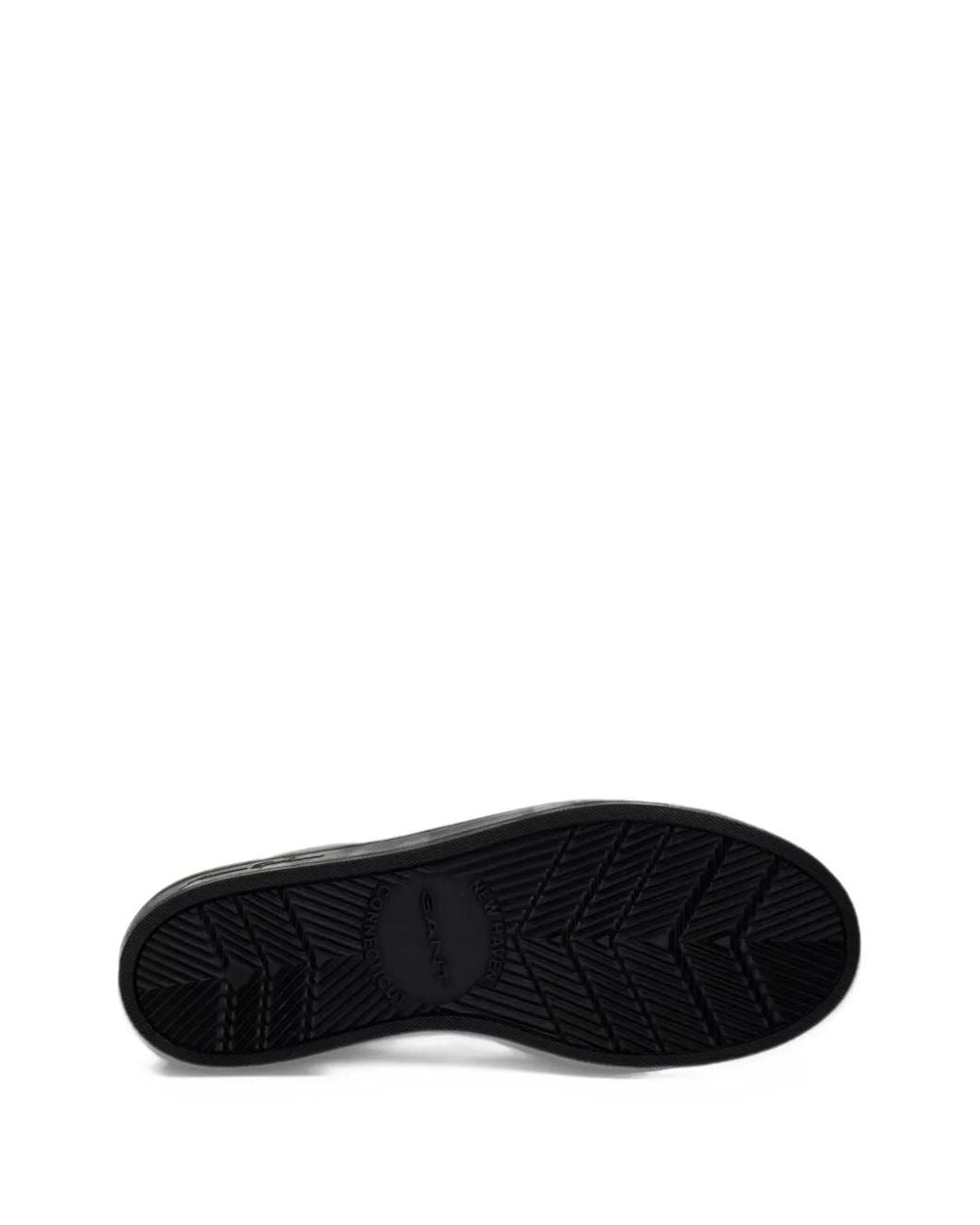 Gant Black Prepus Leather Sneakers for men