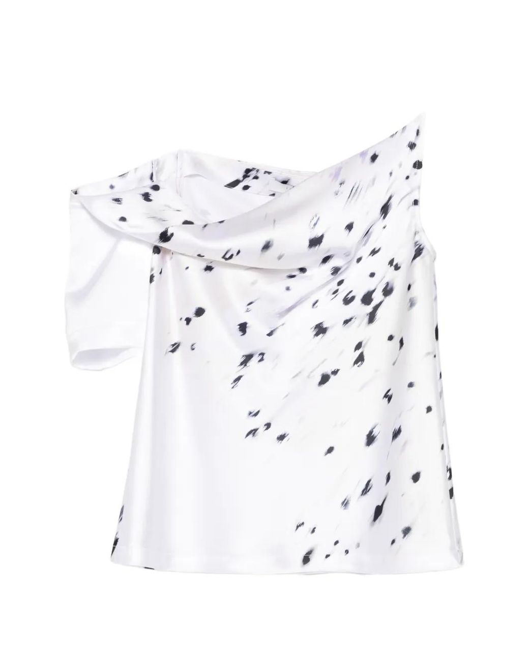 IRO White Drapierte Bluse