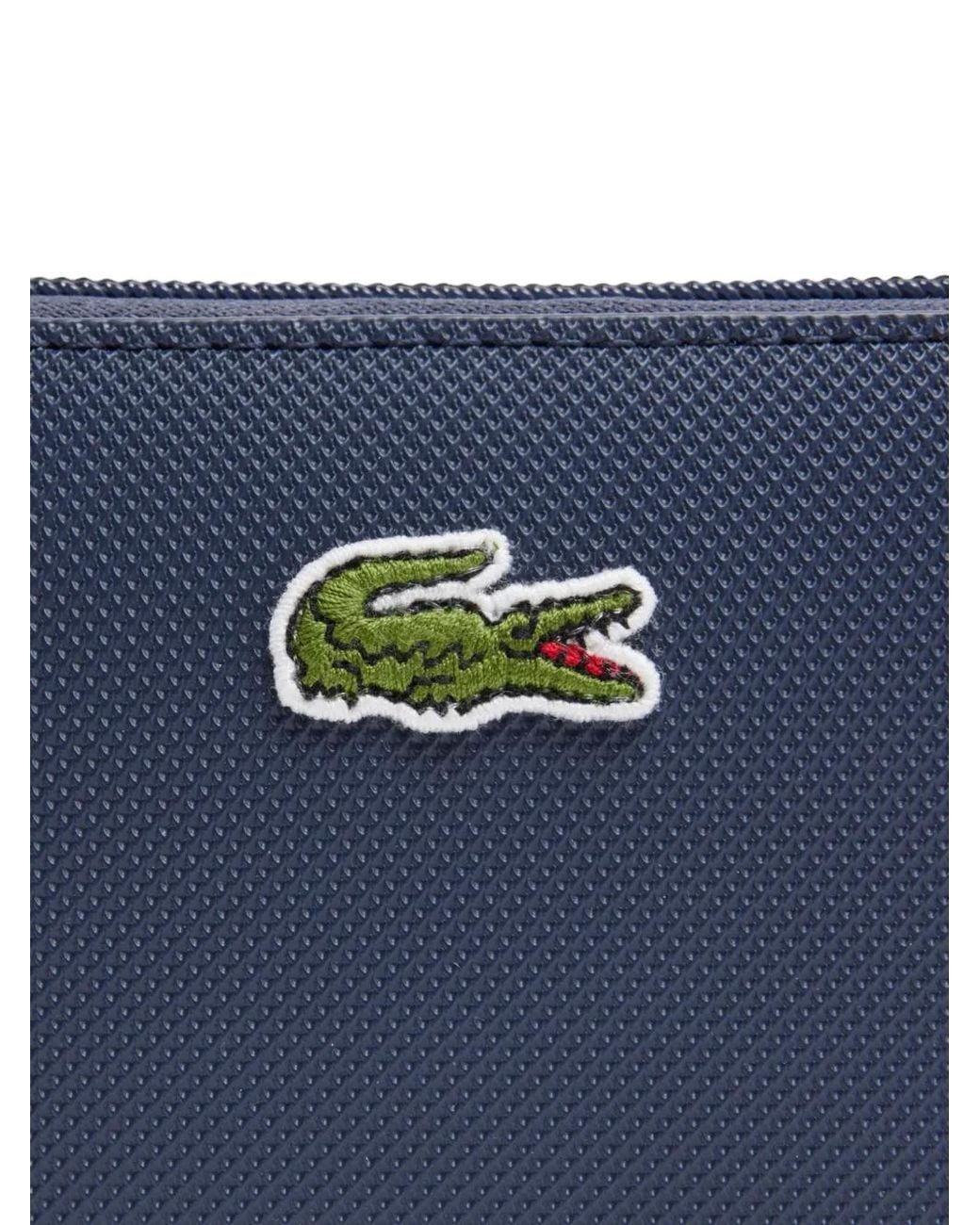 Lacoste Blue Mini L.12.12 Concept Zipped Coin Purse