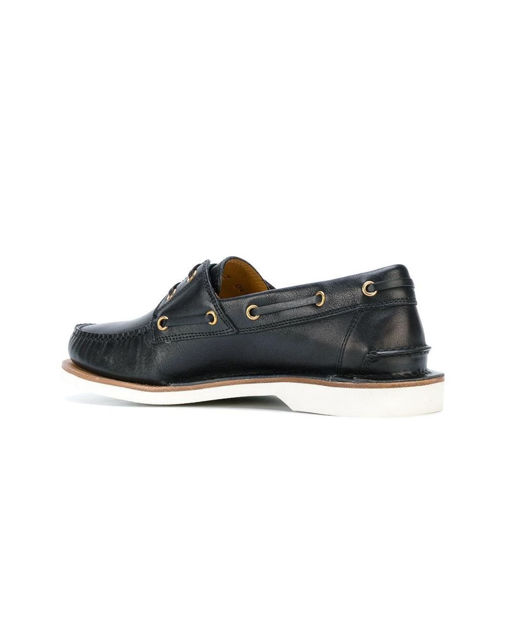 Gucci Boat Shoes in Blue for Men | Lyst