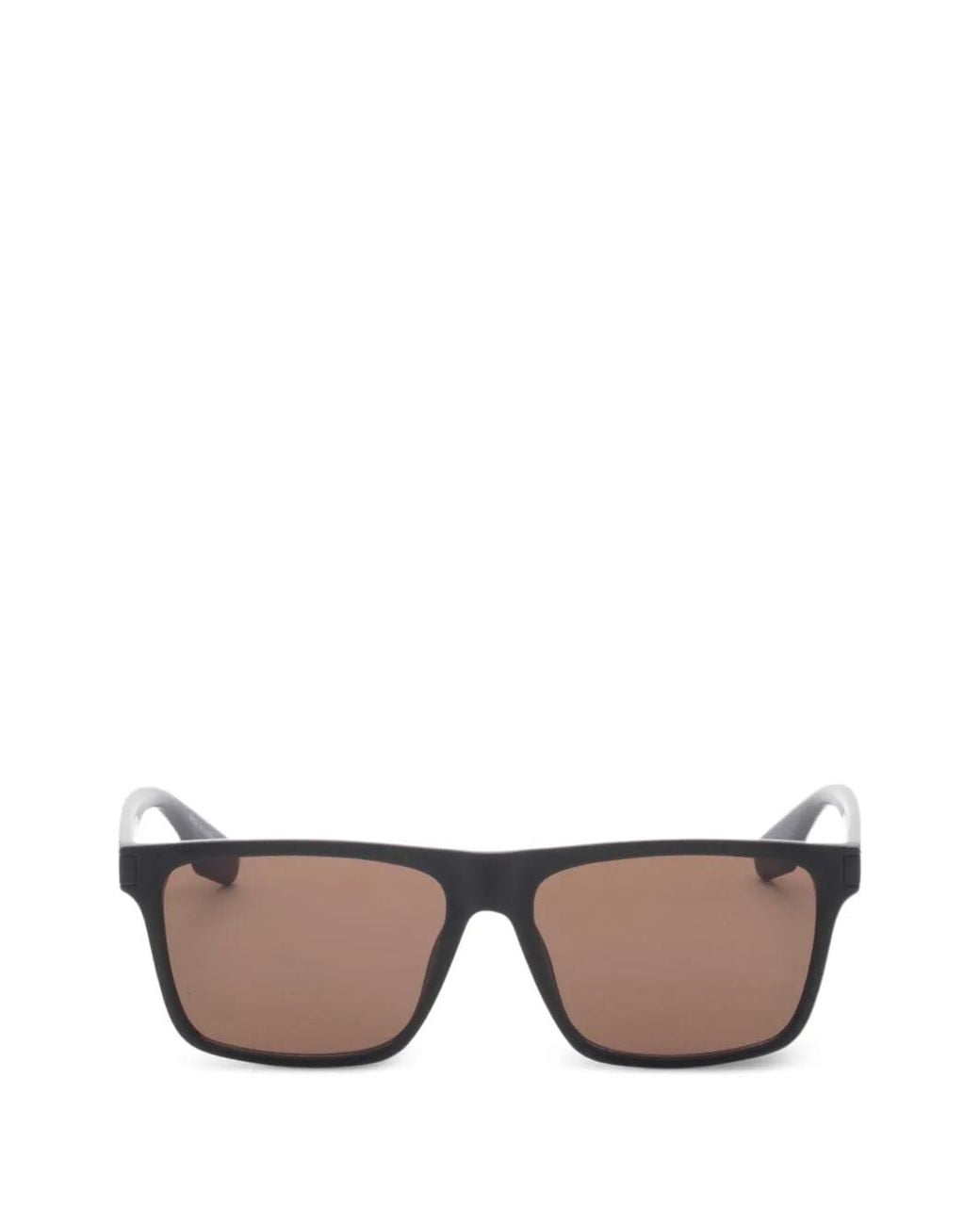 Calvin Klein Gray Lunettes De Soleil À Monture Rectangulaire Matte for men