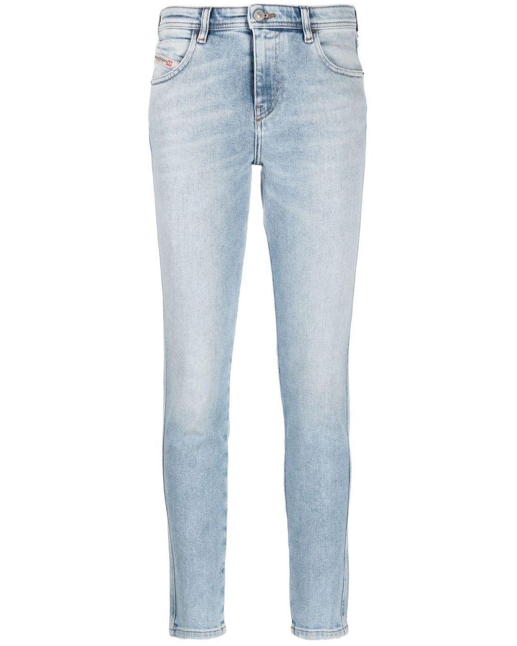 DIESEL Babhila Skinny-cut Jeans in Blue | Lyst Canada