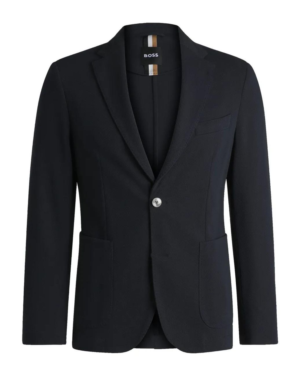 Boss Black Cotton-Blend Blazer for men