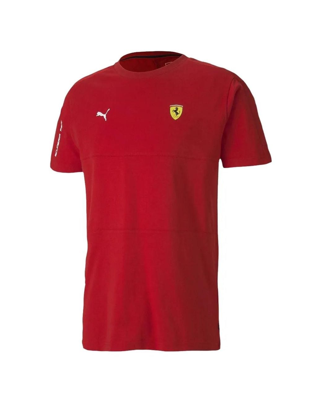 PUMA Red X Scuderia Ferrari T7 T-Shirt for men
