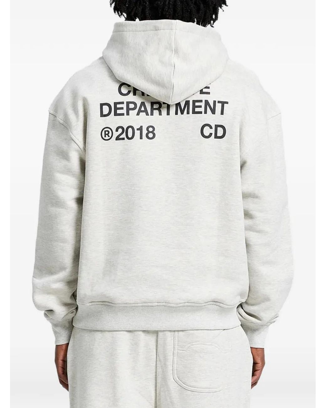 Sudadera Creative Dept. Con Capucha RETERNITY de hombre de color White