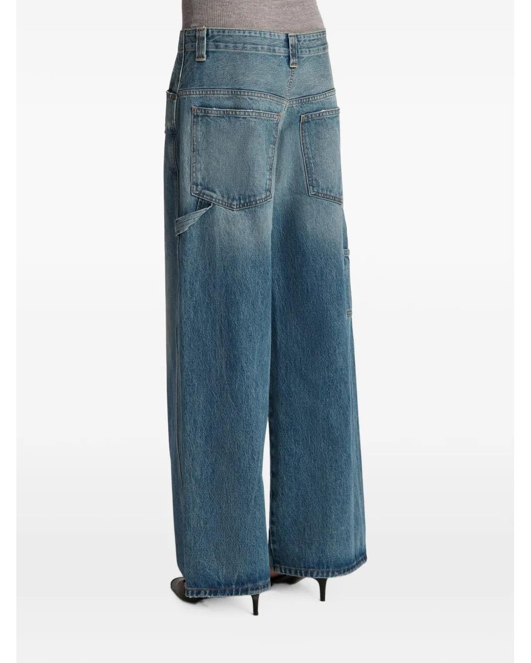 Khaite Blue Sowen Jeans