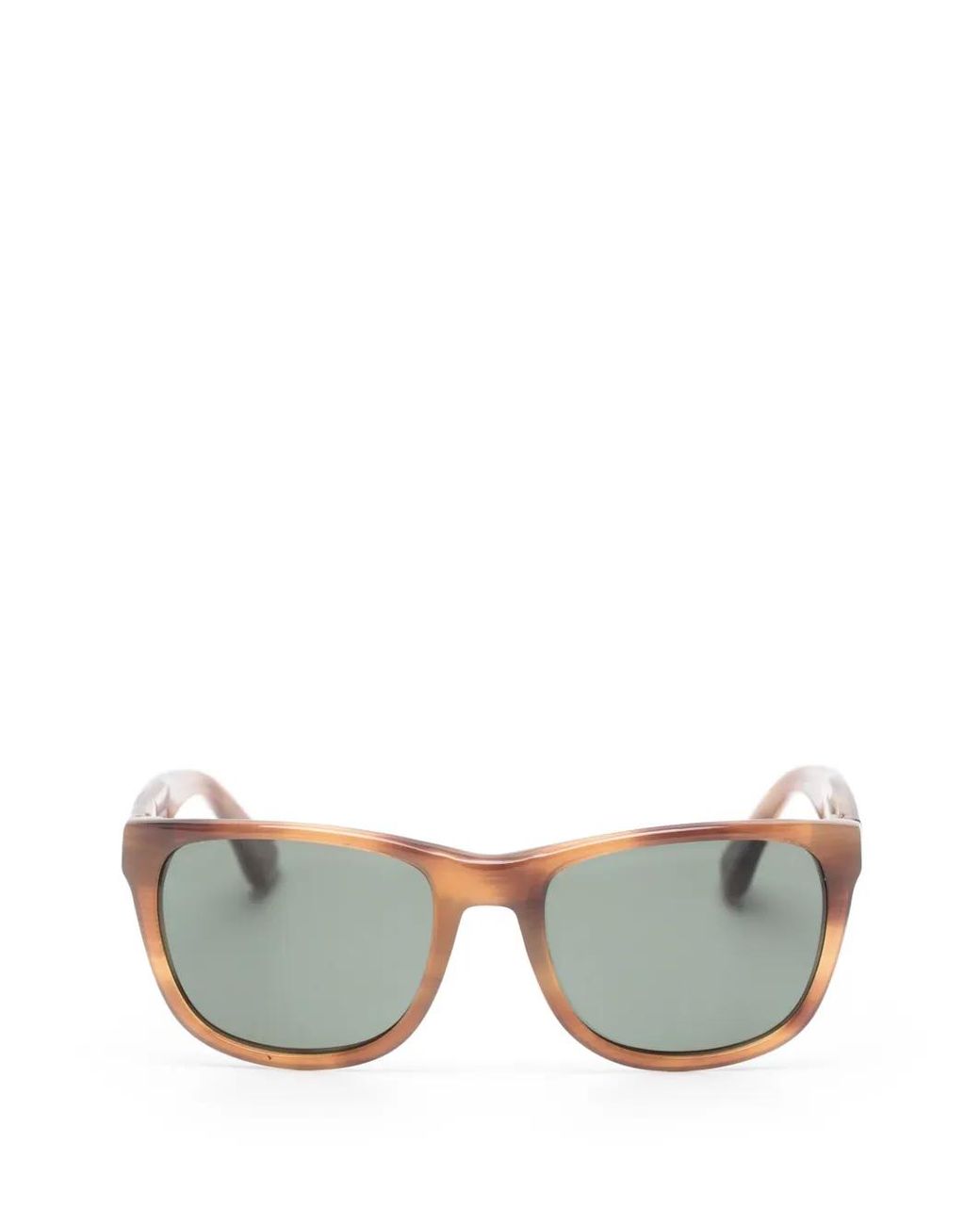 Hackett Gray Square-Frame Sunglasses for men