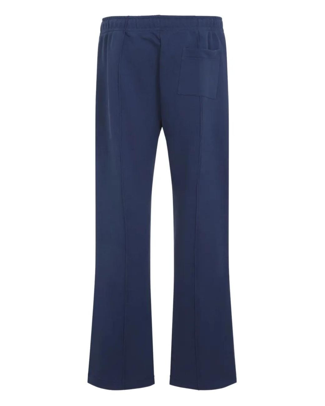 Casablanca Blue Panelled Drawstring Pants for men