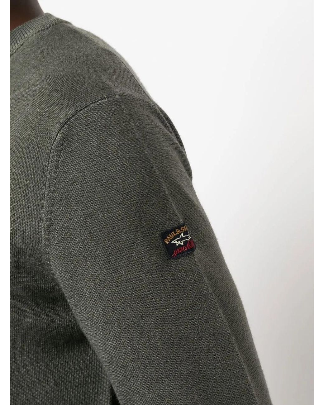 Paul & Shark Pullover Mit Logo-Patch in Gray für Herren