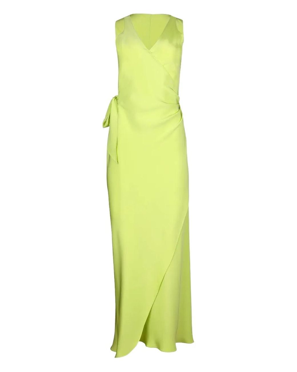 Peter Cohen Green Adventure Wrap Maxi Dress