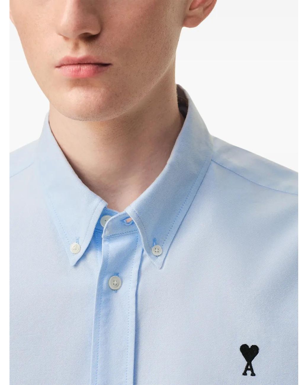 AMI Blue Cassandre Sweatshirt for men