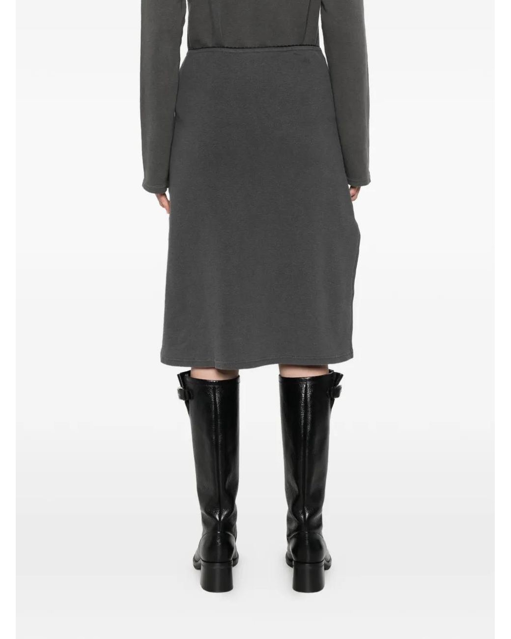 Our Legacy Gray Picnic Mini Skirt