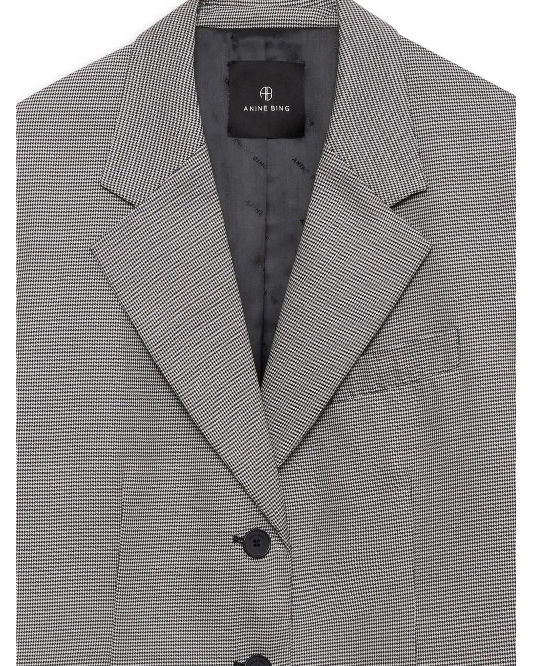 Anine Bing Gray Sara Blazer