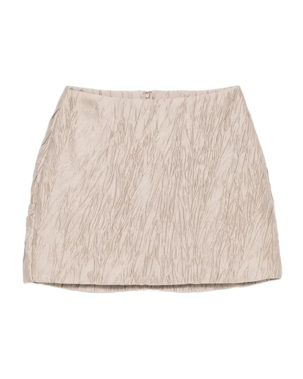 Alysi Natural Textured Skirt