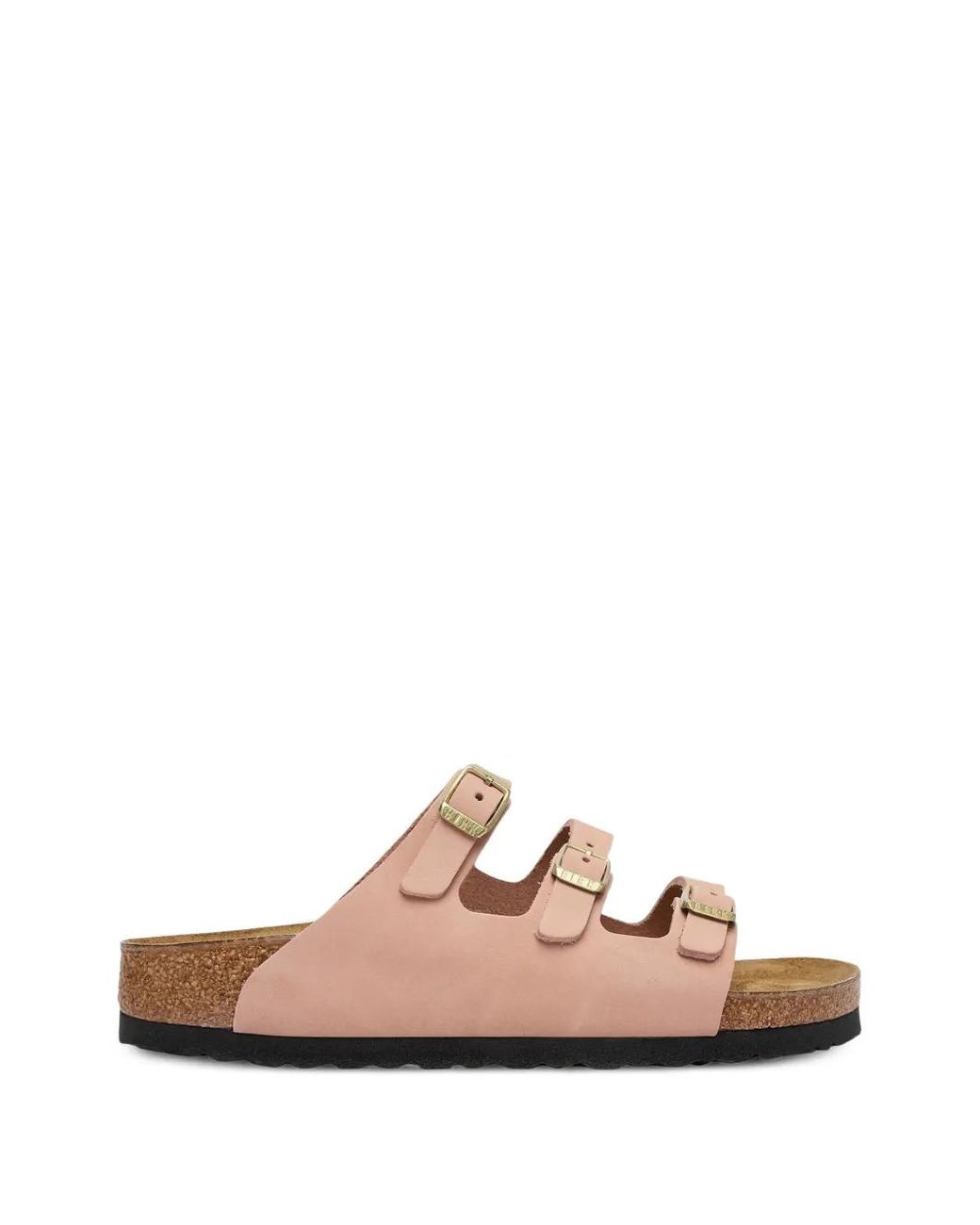 Birkenstock Pink Florida Soft, Nubuck Leather