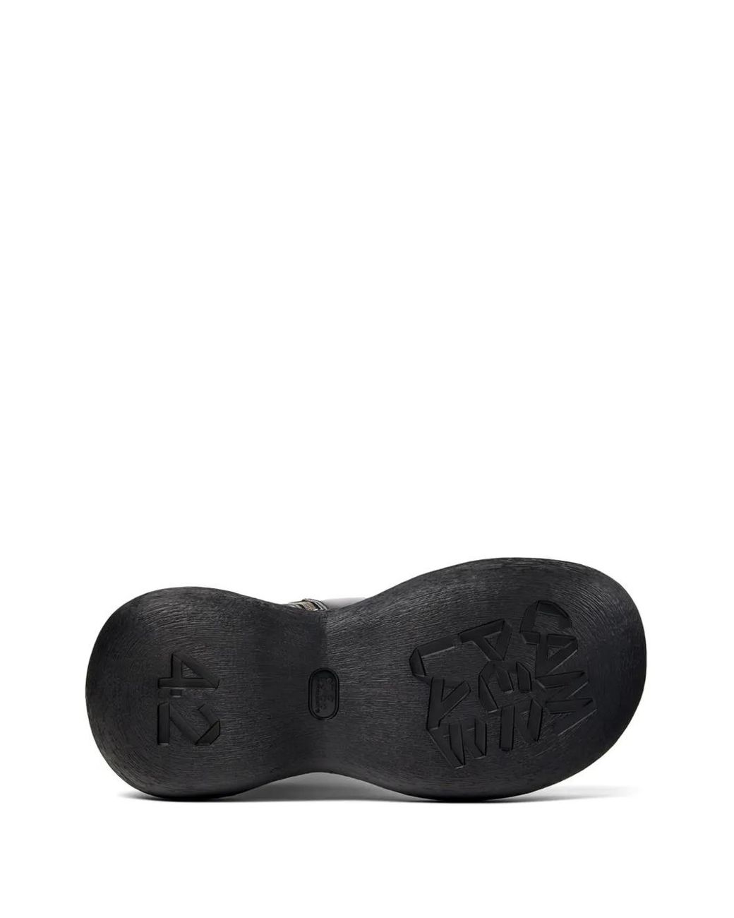 CAMPERLAB Black Caramba Round-Toe Leather Boots