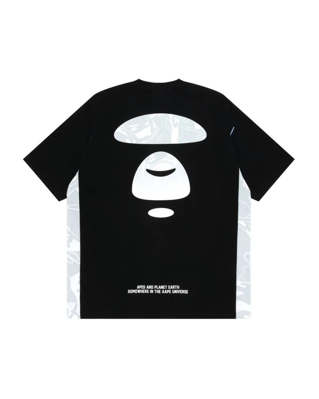 美品 AAPE BY A BATHING APE グラフィティ ブラック AAPE BY *A BATHING APE® Moonface グラフィティ パーカー