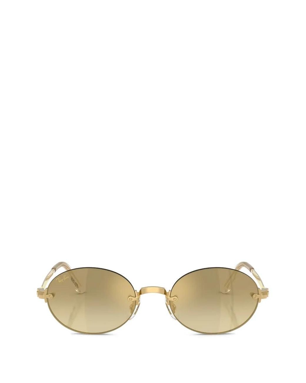 Ray-Ban Metallic X A$Ap Rocky Oval Sunglasses