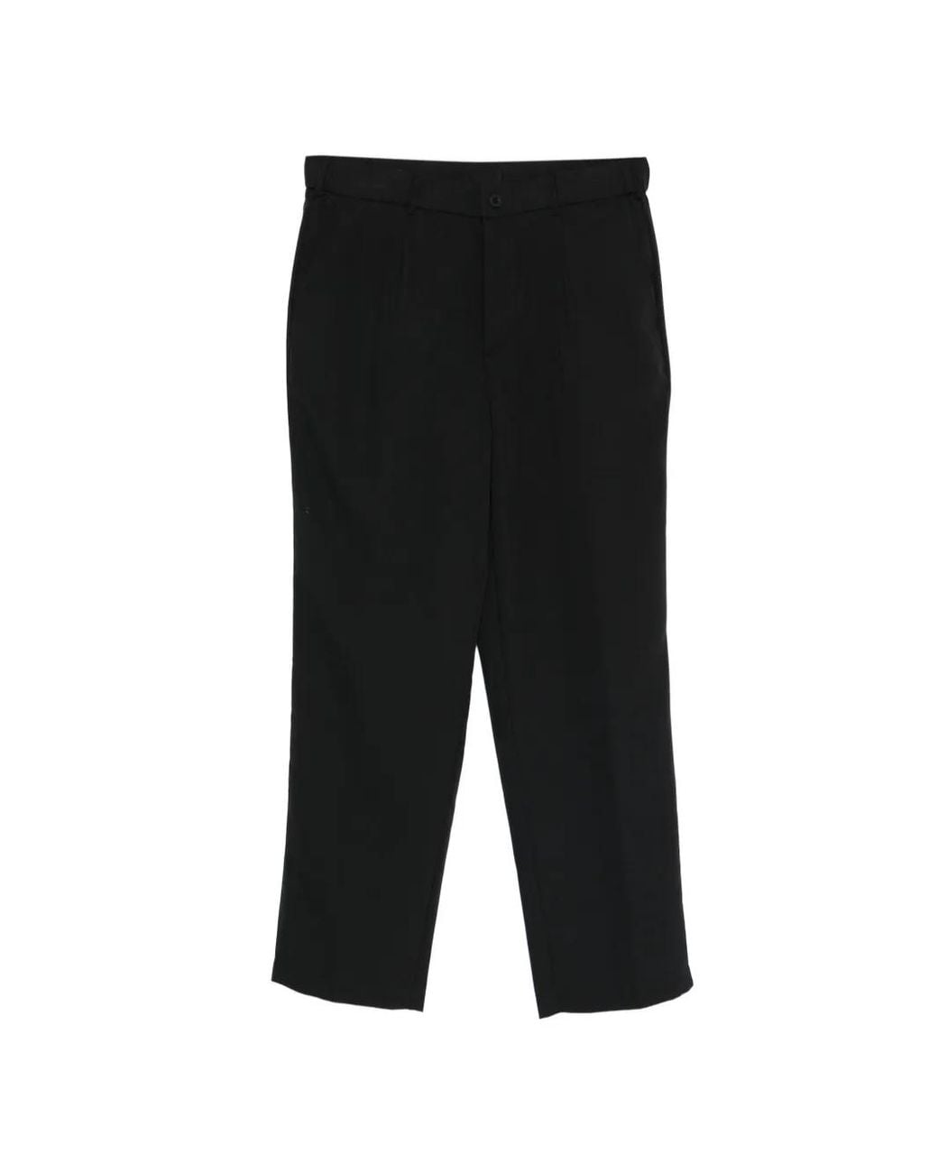 Imperial Black Pantalon À Design Plissé for men