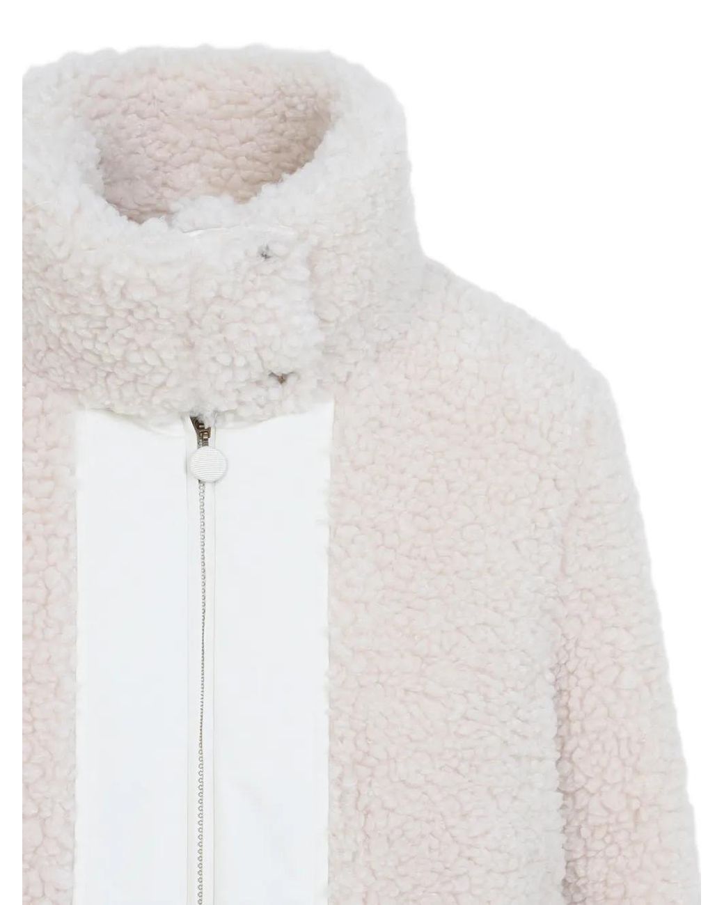 Moncler White Glorieux Padded Jacket