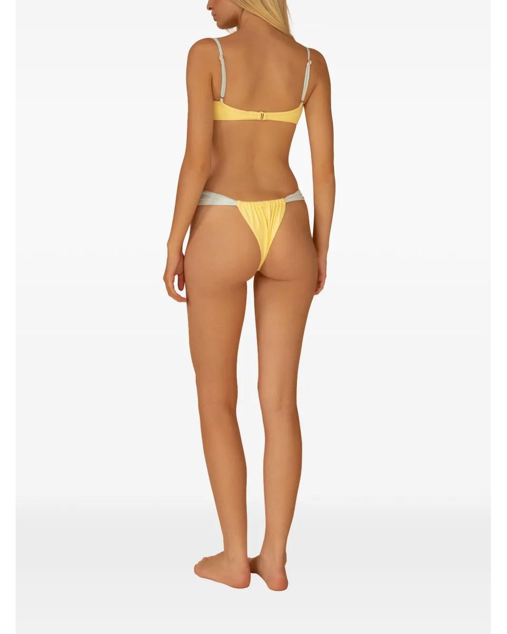 Montce Yellow X Elsa Hosk Bas De Bikini Sandra